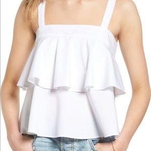 BP Ruffle Cotton Tank